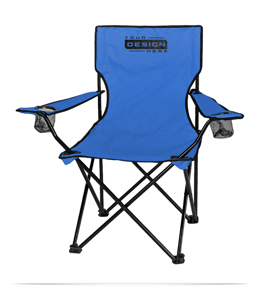 Design Logo Embroidered Camping Folding Chairs