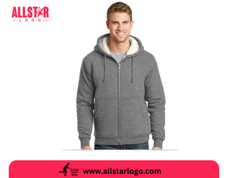 Cornerstone Sherpa-Lined Hooded Fleece