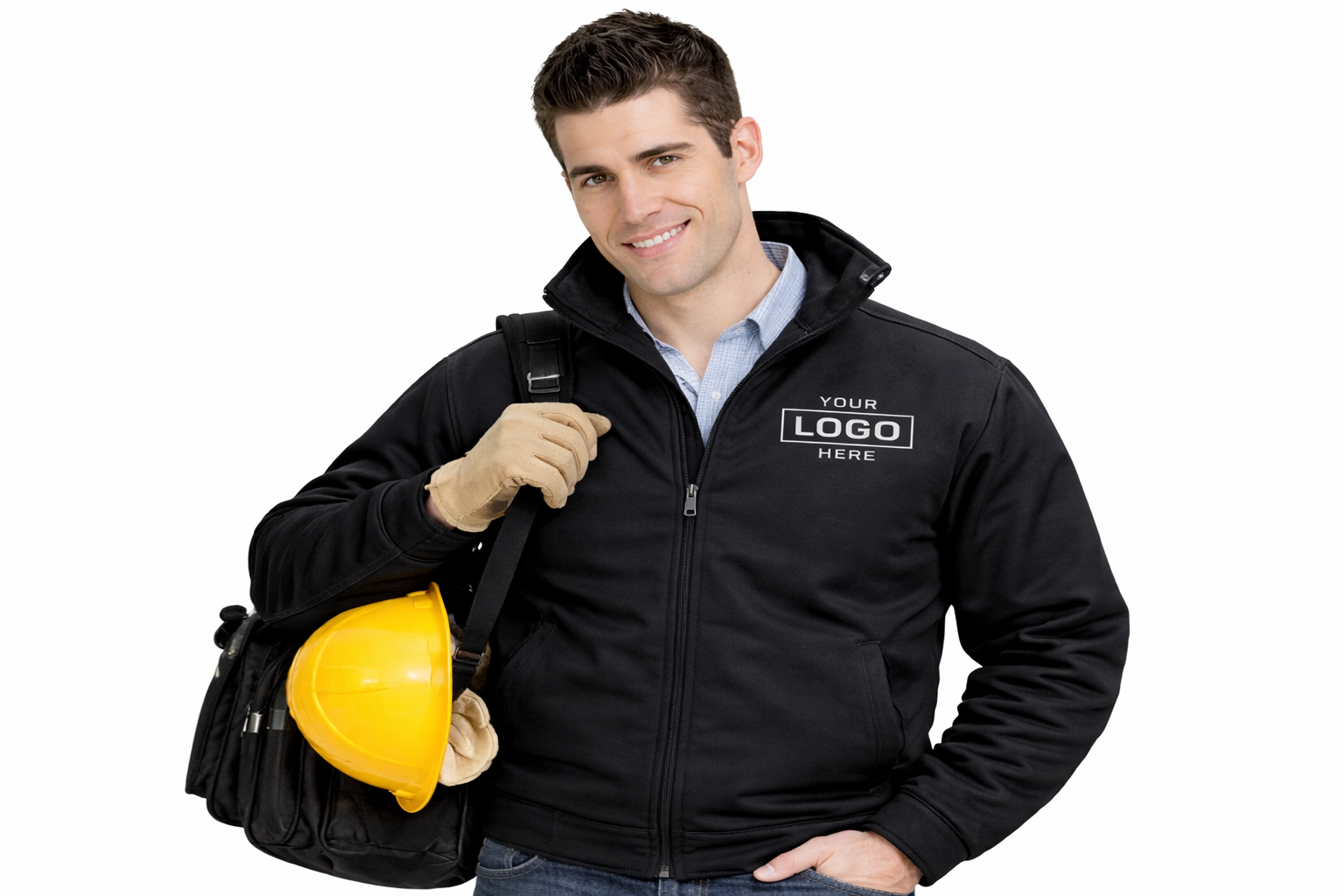 Embroidered Work Jacket & Custom Logo Work Jackets