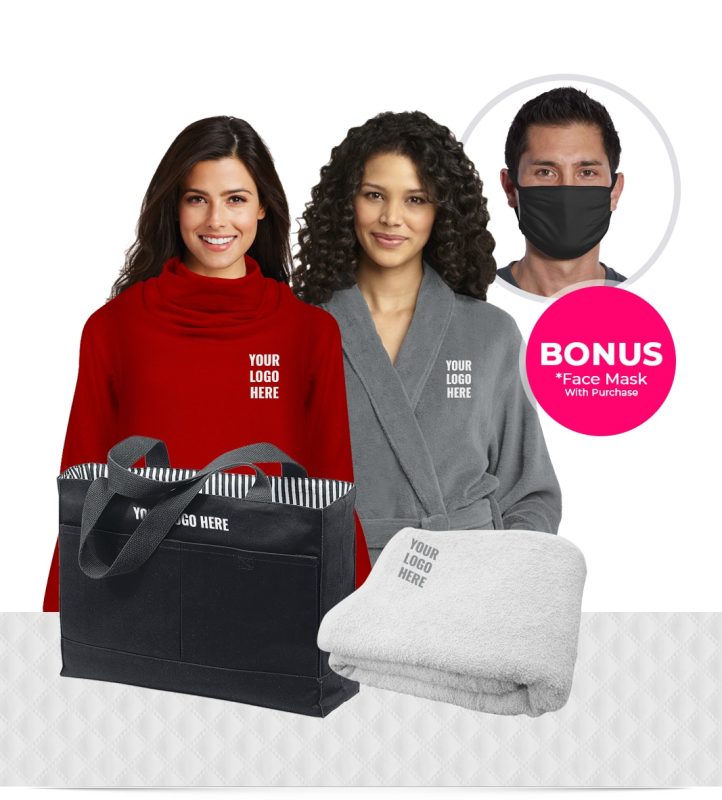 Custom Embroidered Valentines Gifts Set