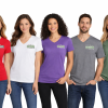 Bulk Custom V-Neck Tees for Business & Promotions
