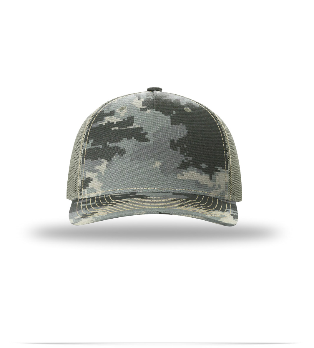 Richardson Printed Five-Panel Trucker