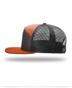 Alternative view of Richardson 7-Panel Trucker