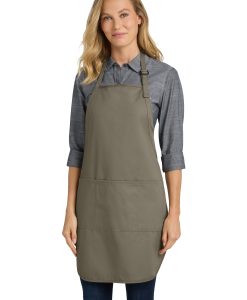 Easy Care Full-Length Apron with Stain Release