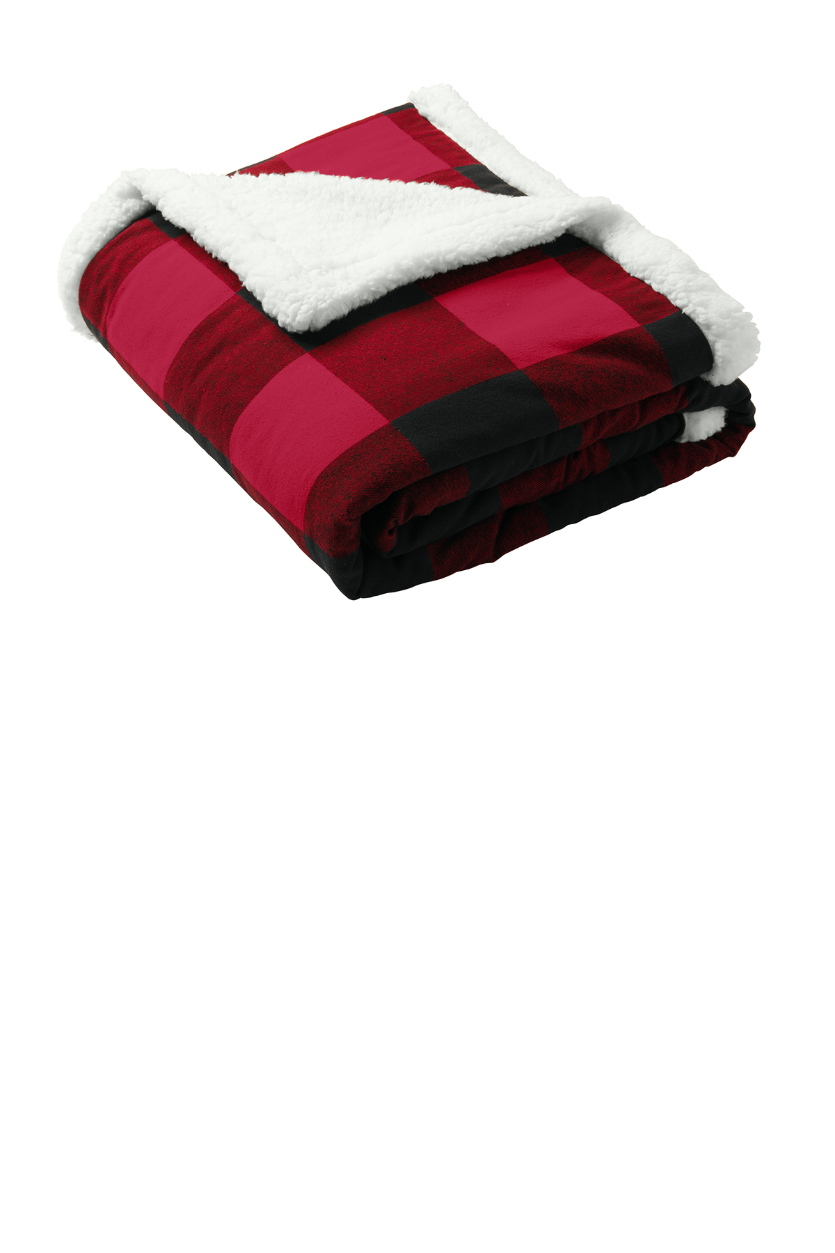 FLANEL SHERPA THROW