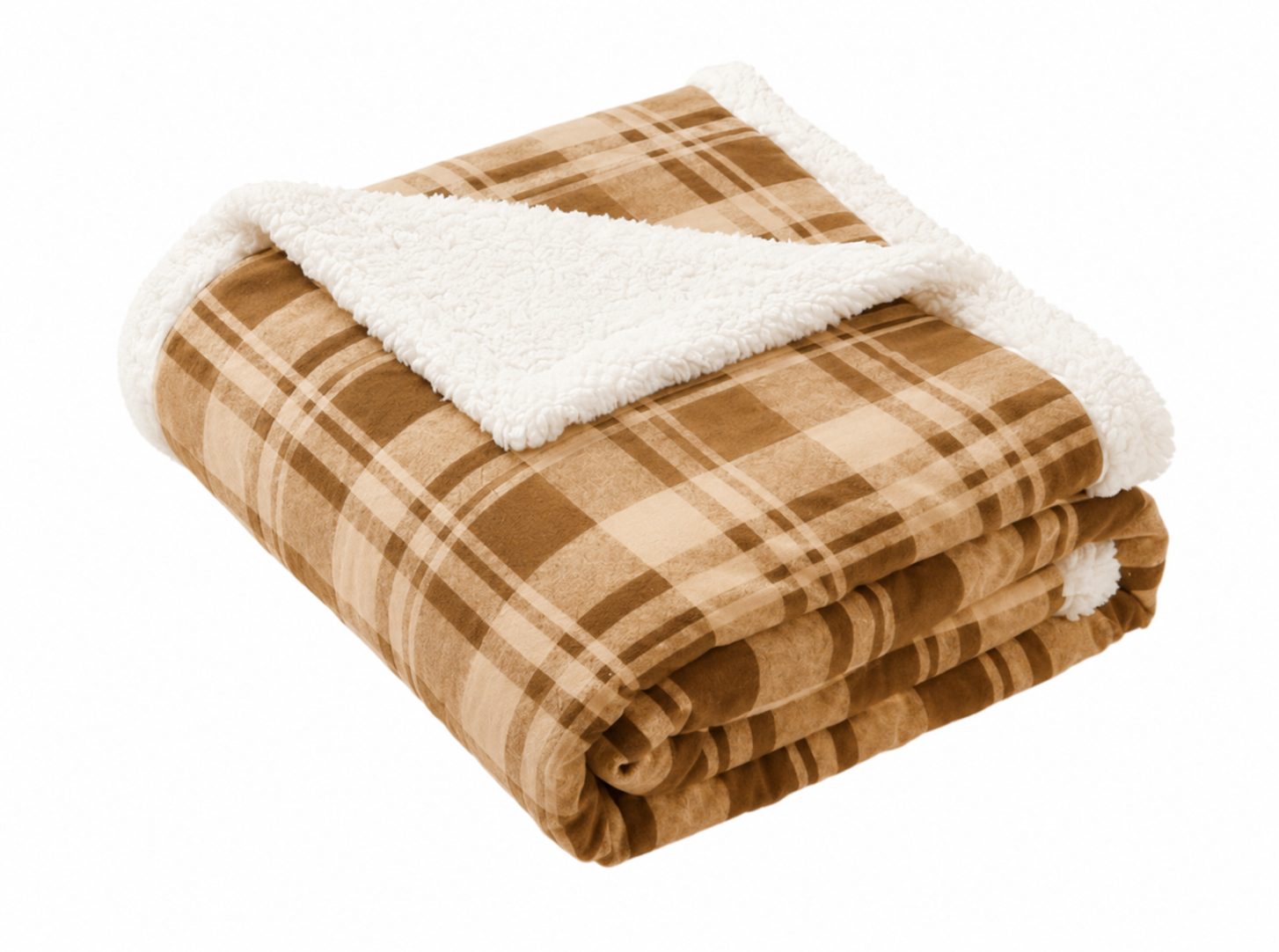 FLANEL SHERPA THROW - Image 5