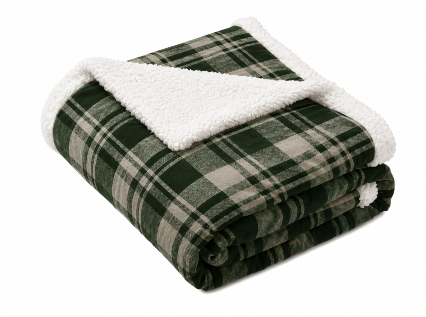 FLANEL SHERPA THROW - Image 6