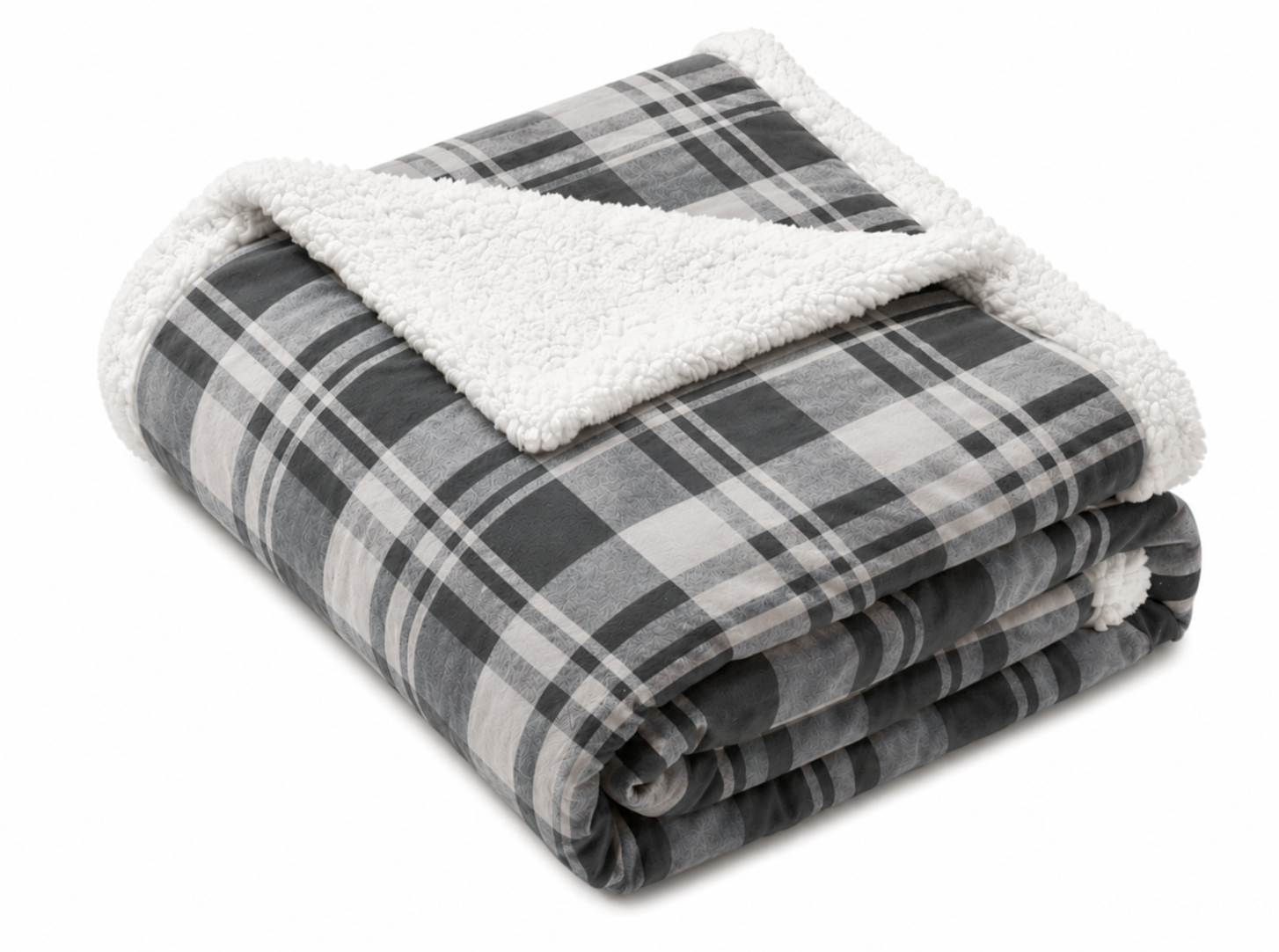 FLANEL SHERPA THROW - Image 7