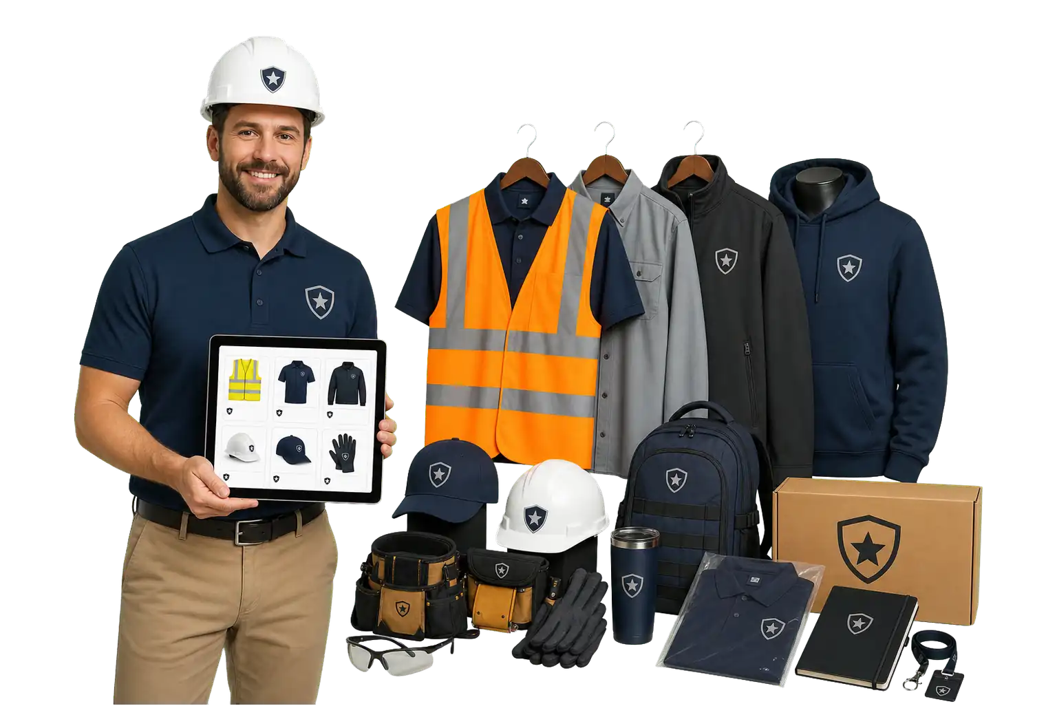 AllStar Logo Construction Company Store