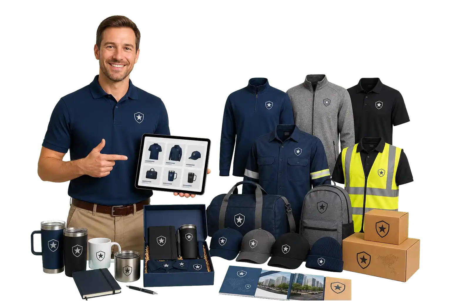 AllStar Logo Employee Company Store Examples
