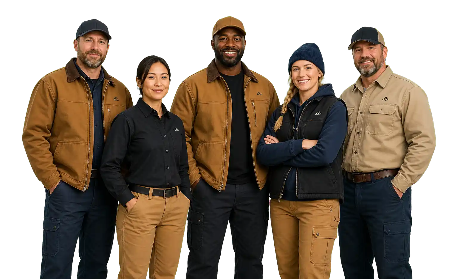 Carhartt company apparel with logo for business teams
