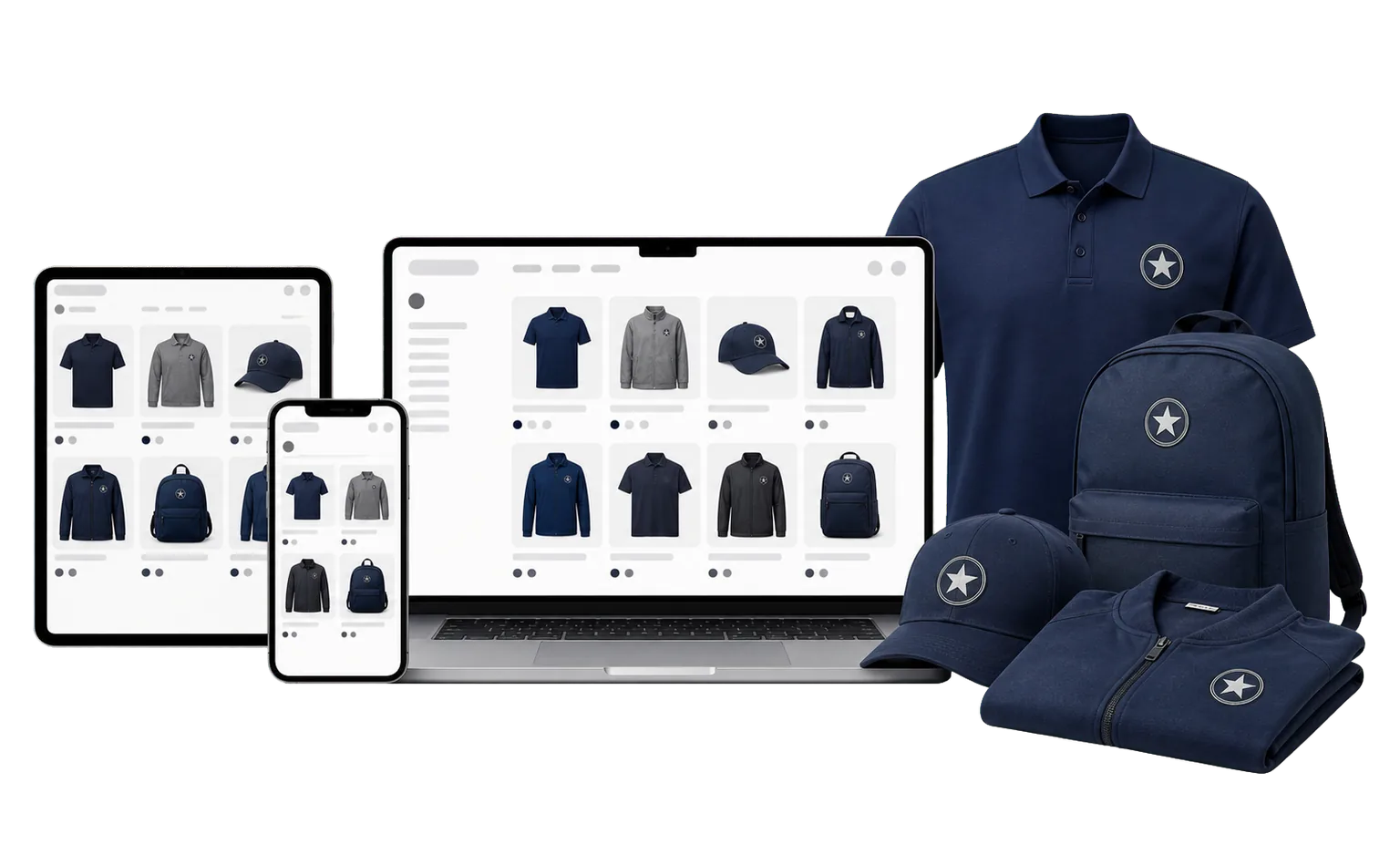 Employees Ordering Apparel Online