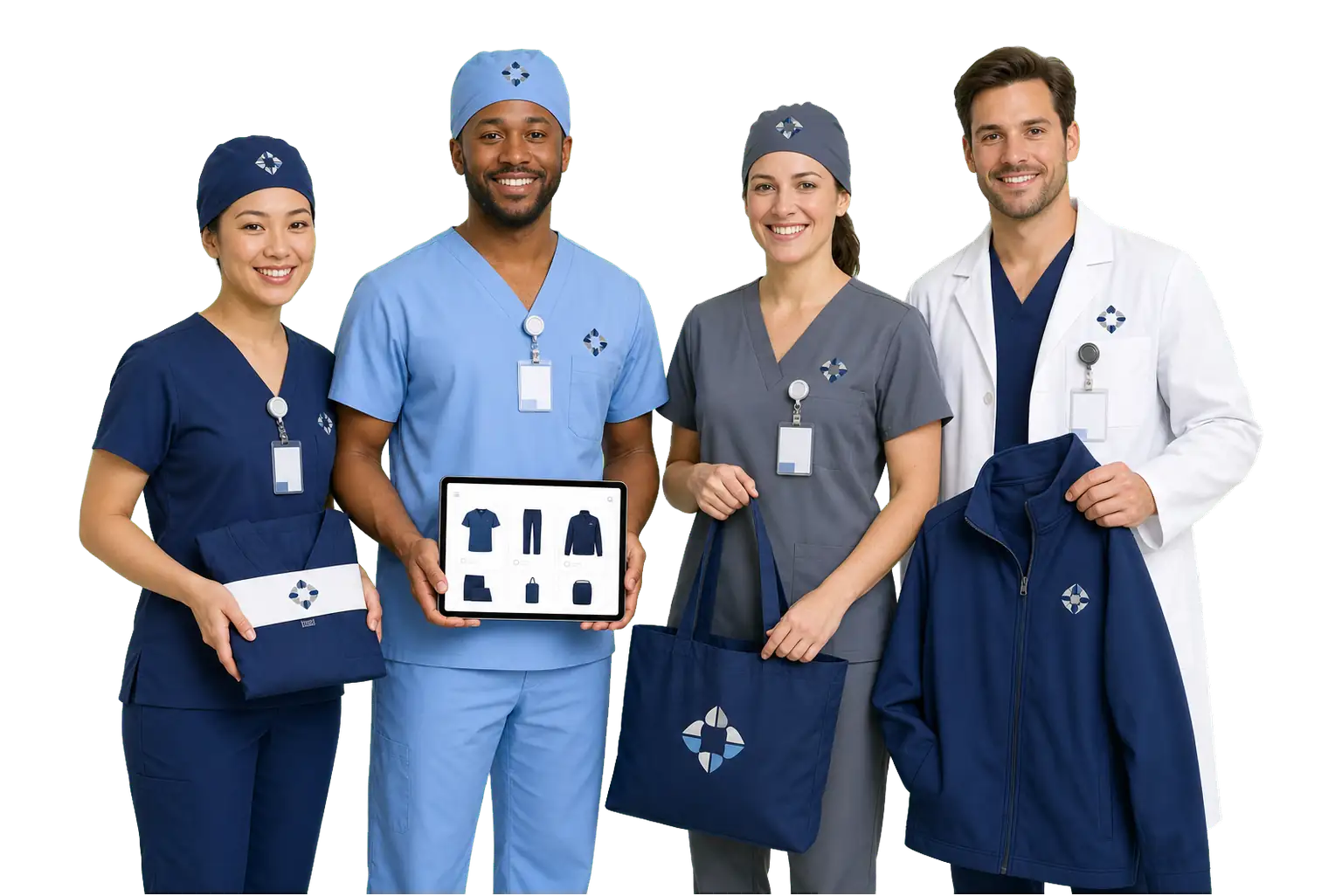 Healthcare Team Using Company Store