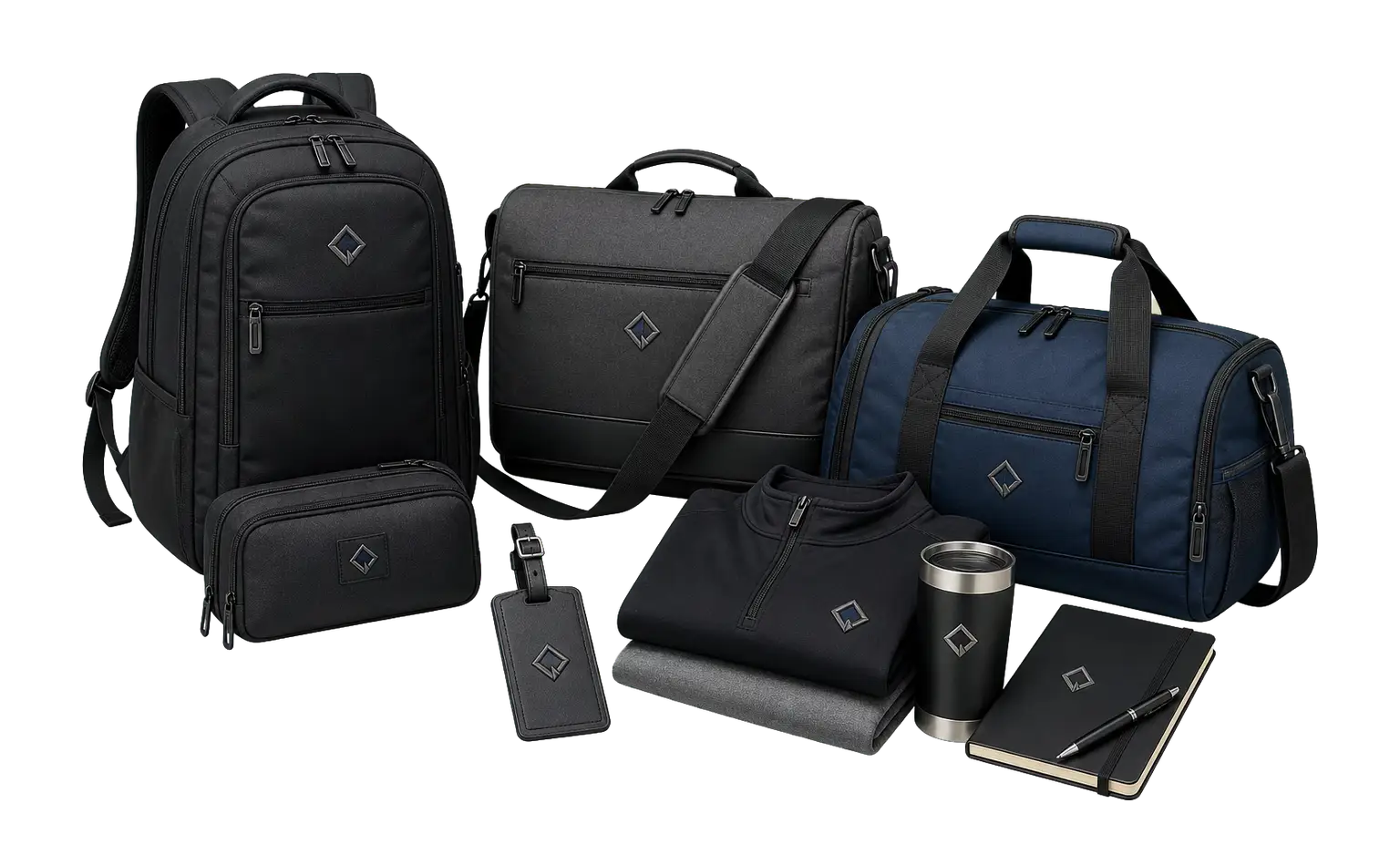 OGIO bags with company logo for employees and corporate gifts