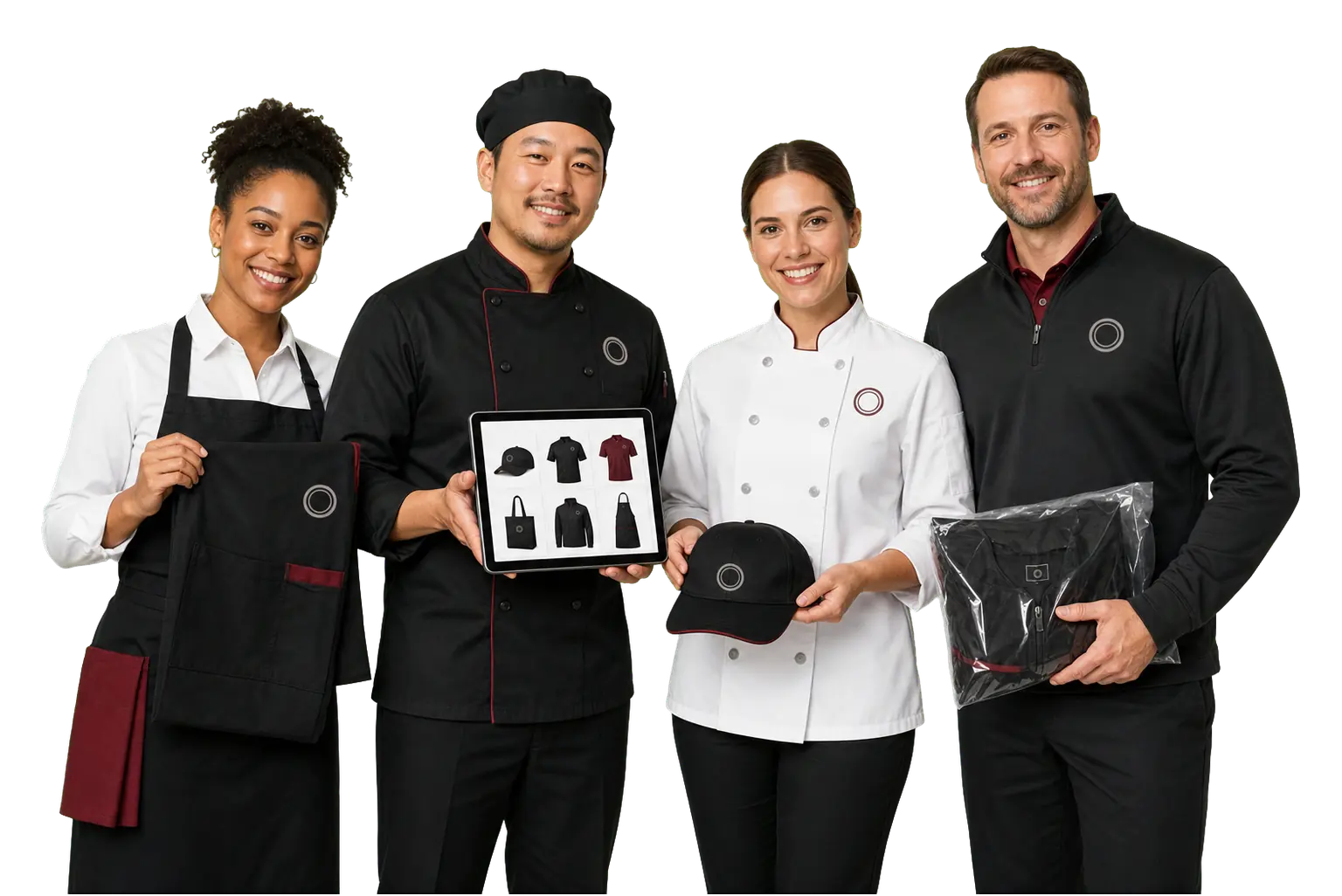 Restaurant Team Using Company Store