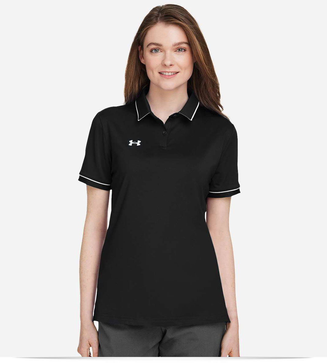 Women's Tipped Teams Performance Polo