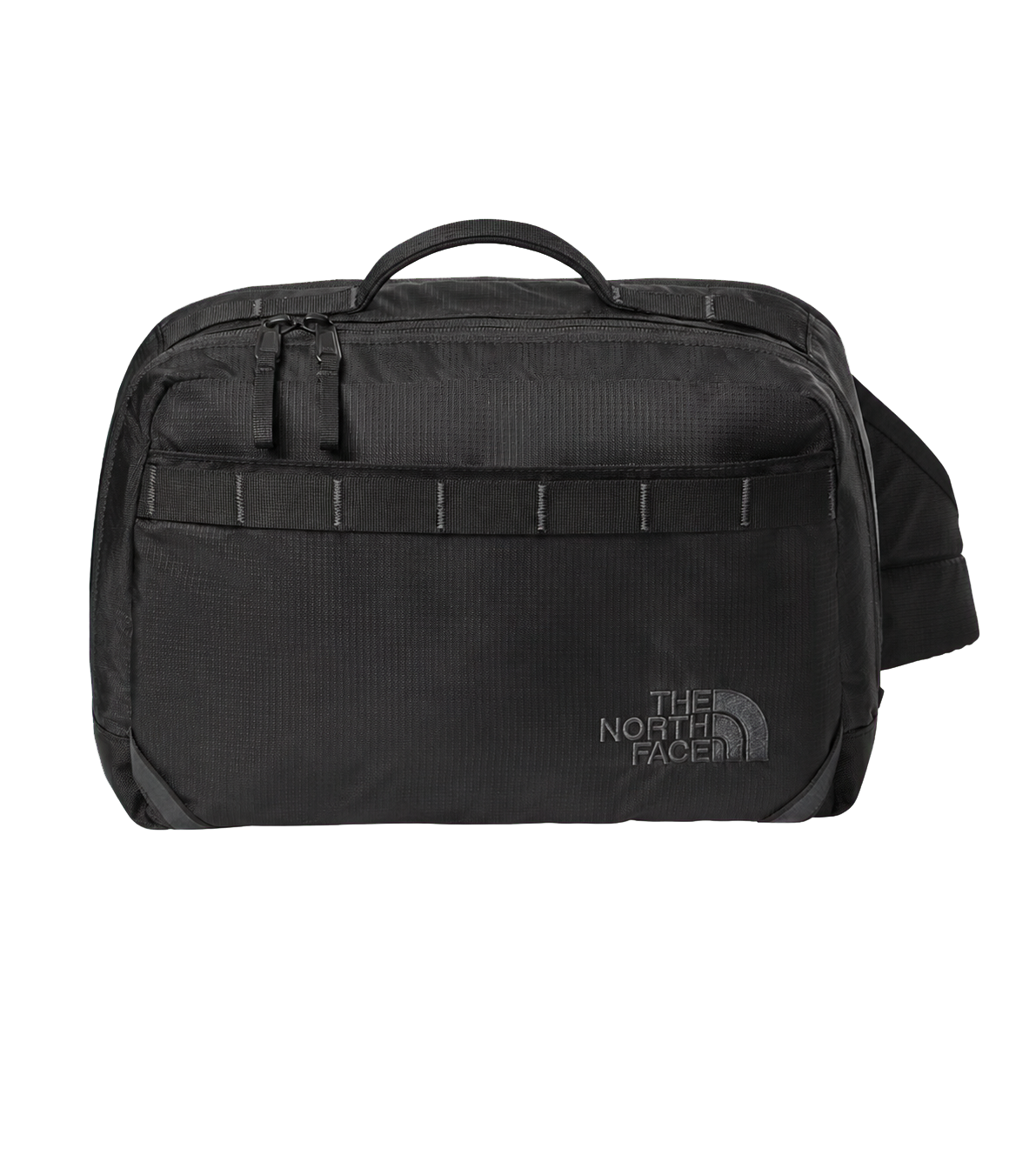Custom The North Face black travel bag