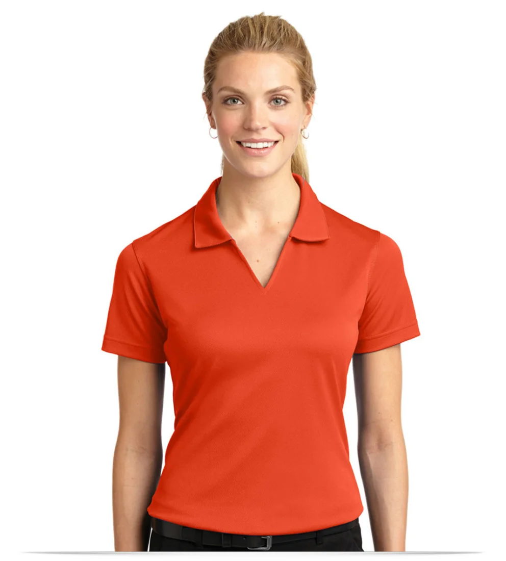 Customize Ladies Dri-Mesh V-Neck Sport Shirt