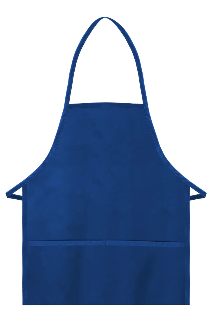 Customize Cover-up Bib Apron with 2 Pockets