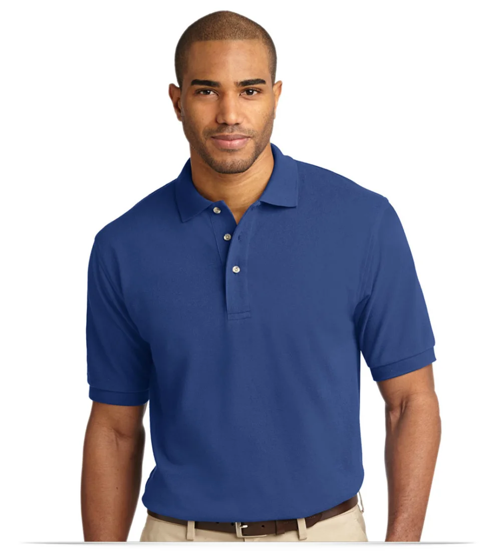 Design Custom Cotton Polo Shirts Embroidered with Logo