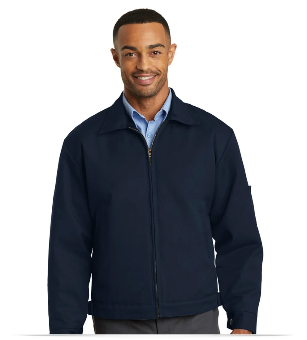 Design Custom Embroidered Red Kap Work Jackets Online
