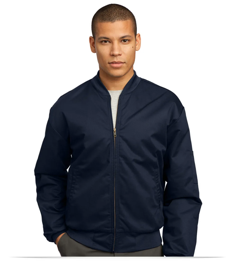 Personalized Red Kap Team Style Jacket with Slash Pockets