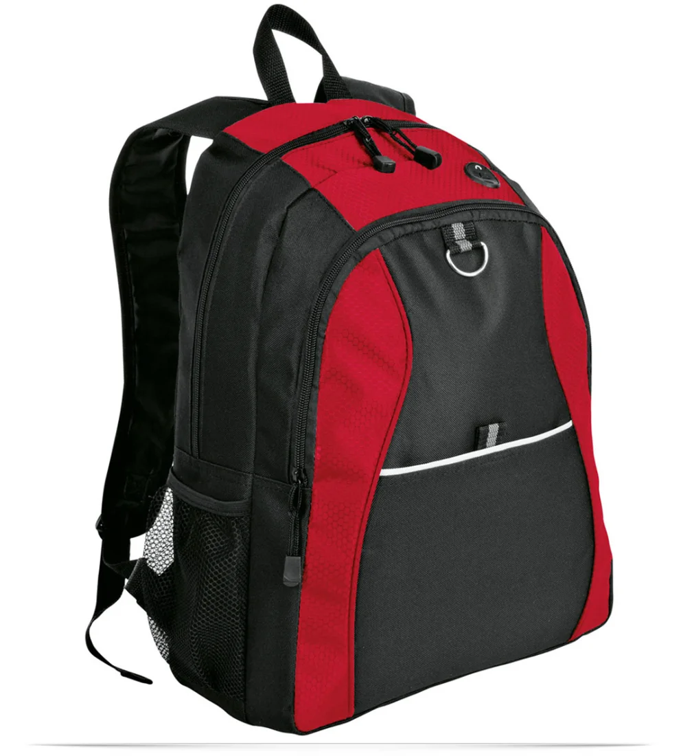 Personalized Contrast Color Backpack