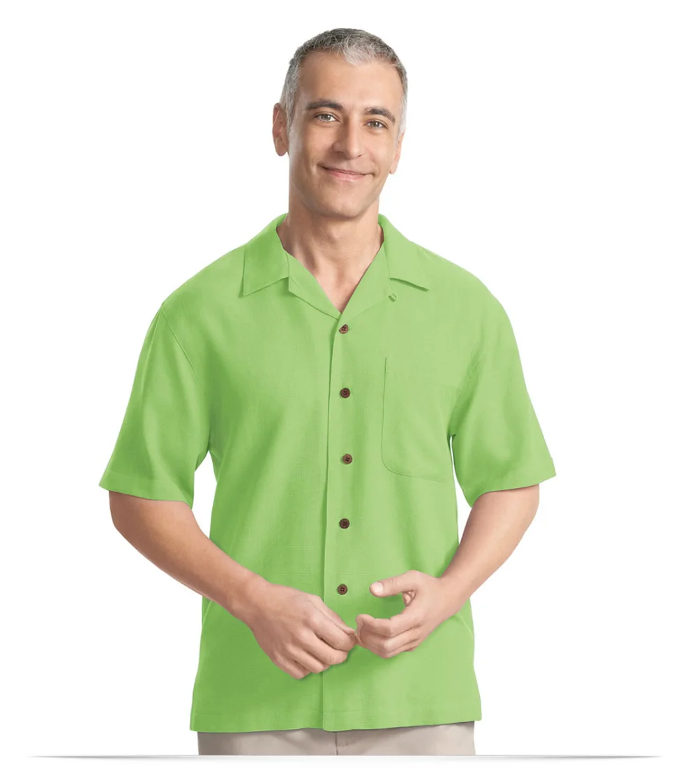 Embroidered Custom Logo Corporate Shirt – Silk Blend