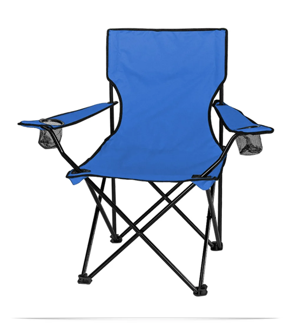Design Logo Embroidered Camping Folding Chairs