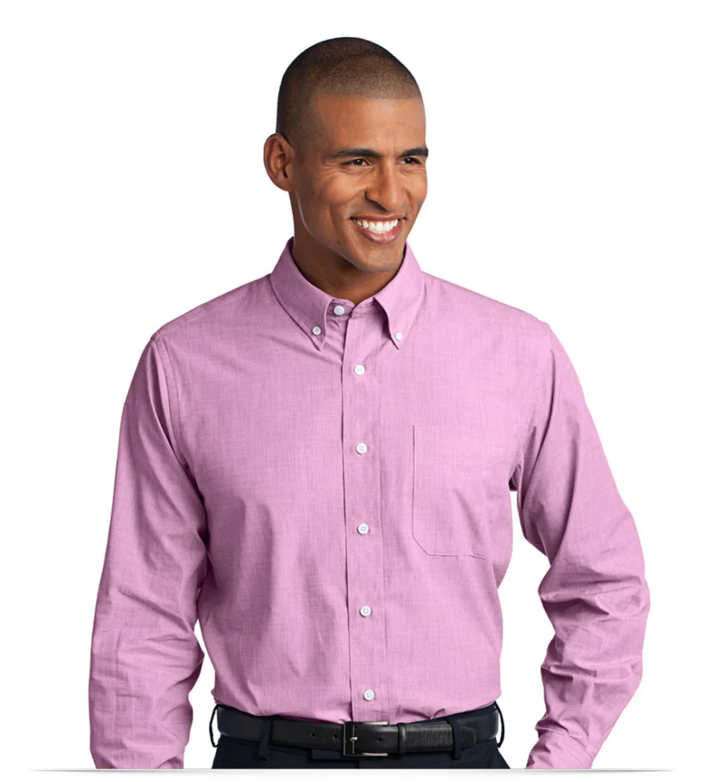 Men's Easy Care Shirt With Personalized Logo