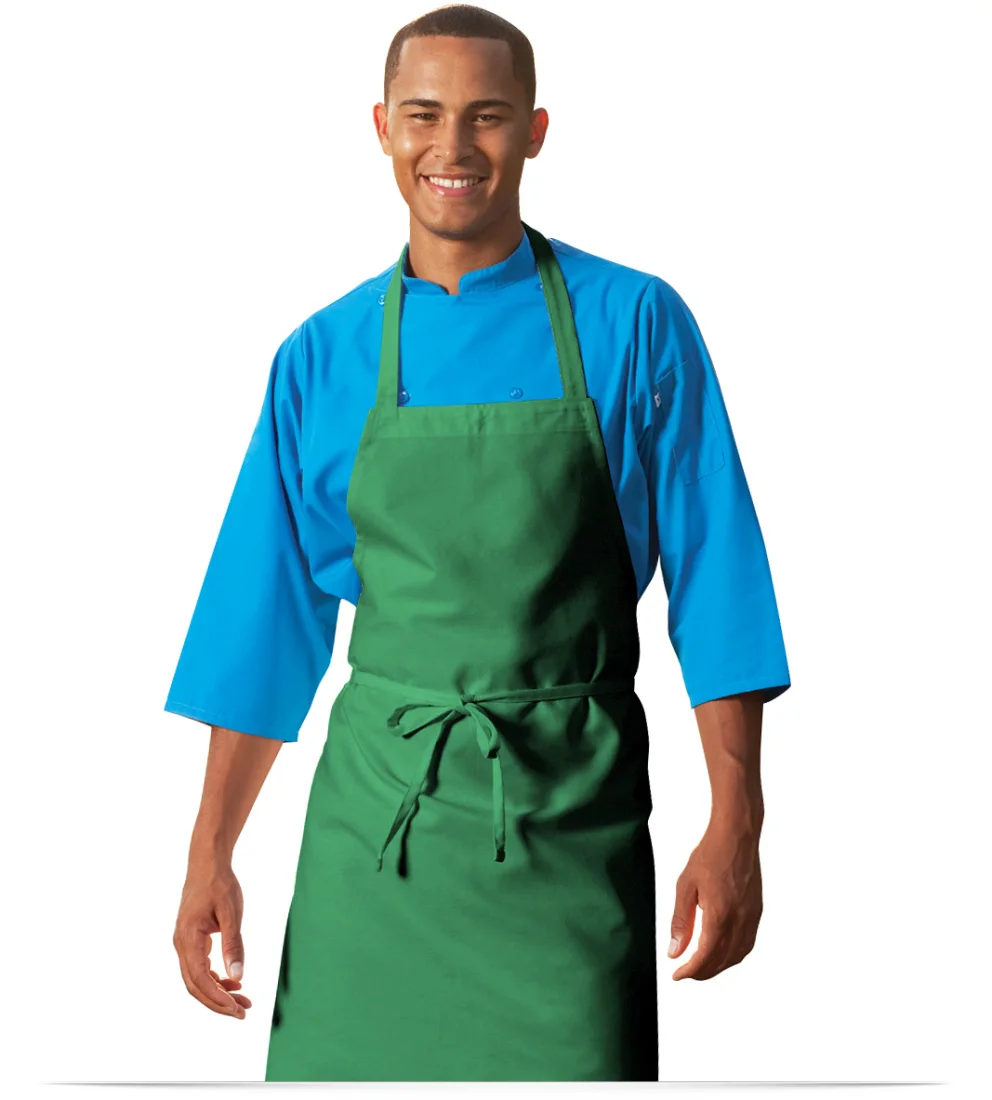 Customize AllStar Logo Poly/Cotton Twill Bib Apron