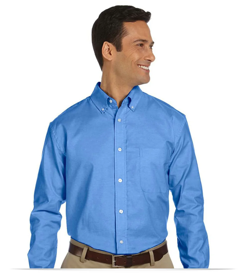 Custom Classic Long Sleeve Oxford Shirt