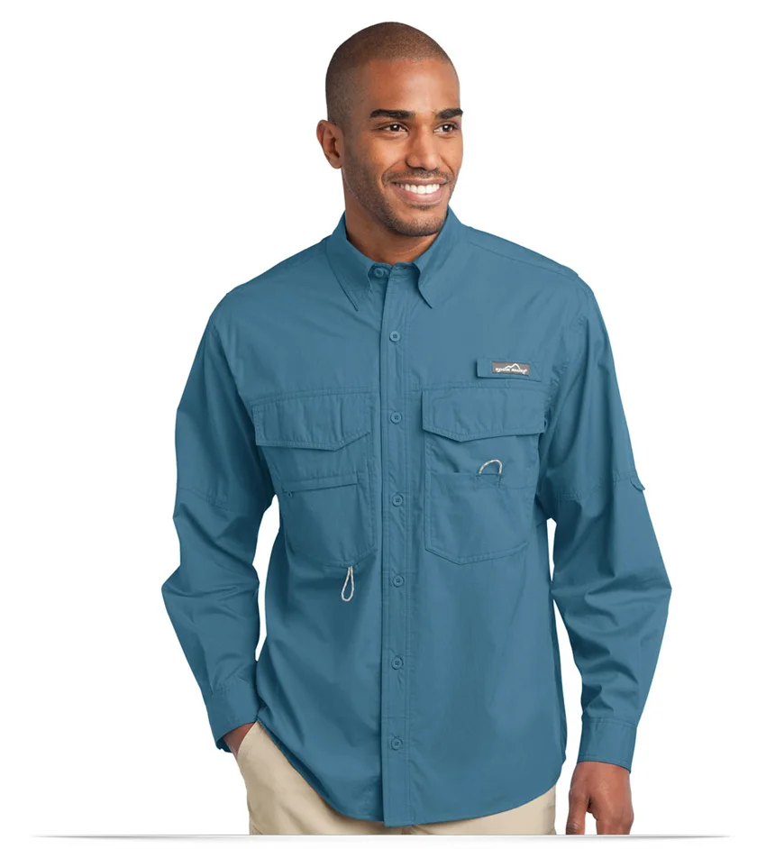 Custom Embroidered Fishing Shirts with Logo