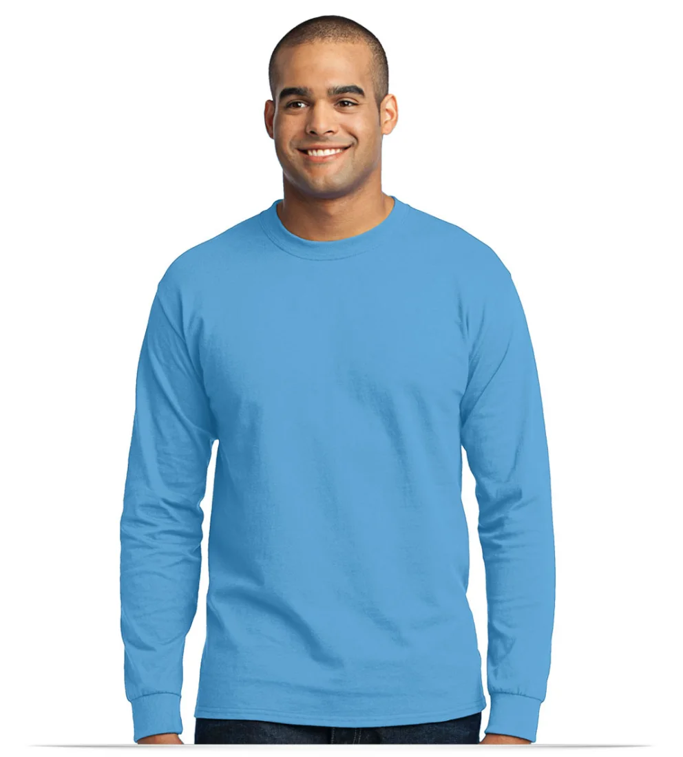 Design Customized 50/50 T-Shirts with logo for Men and Women