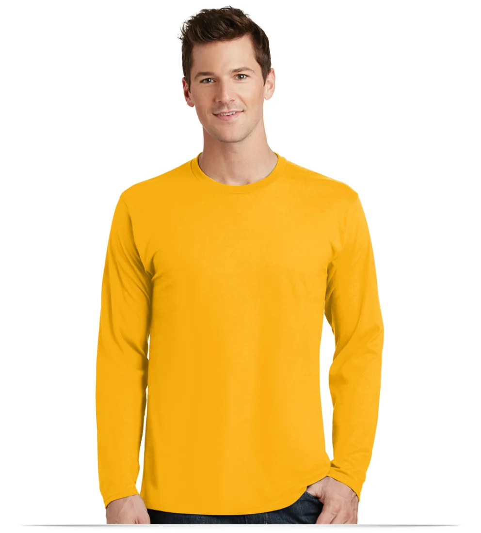 Customize Port and Company Long Sleeve Adult Tee