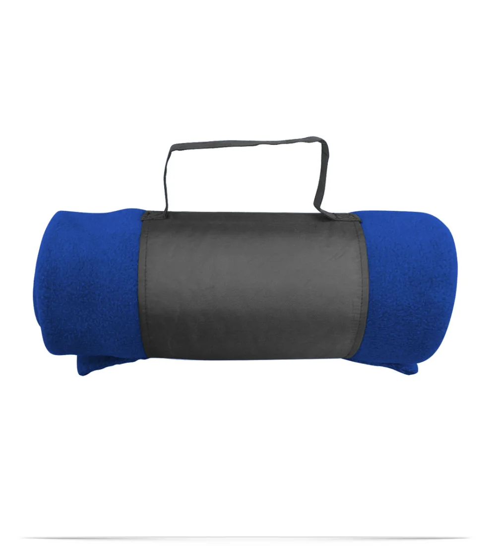 Custom Roll Up Fleece Throw Blanket