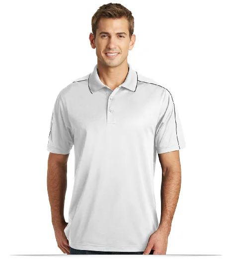Personalized Sport Tek Micropique Sport Wick Piped Polo