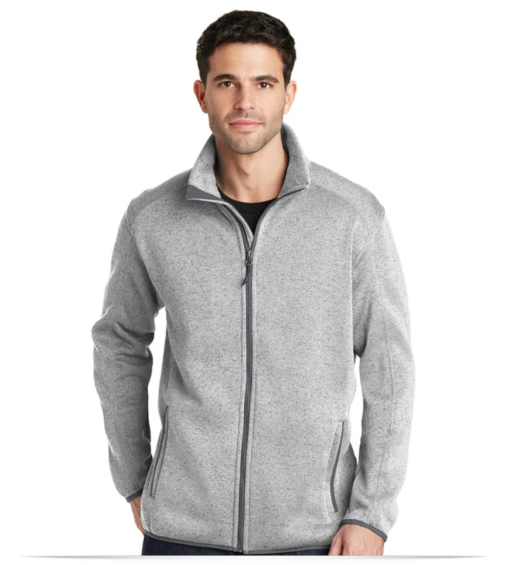 Sweater Fleece Jacket Customize Logo