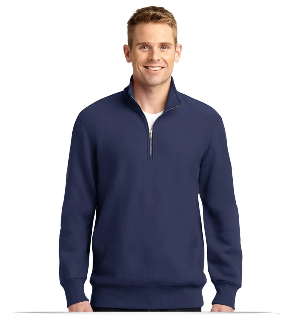 Custom Logo on Sport-Tek Heavyweight 1/4-Zip Pullover Sweatshirt
