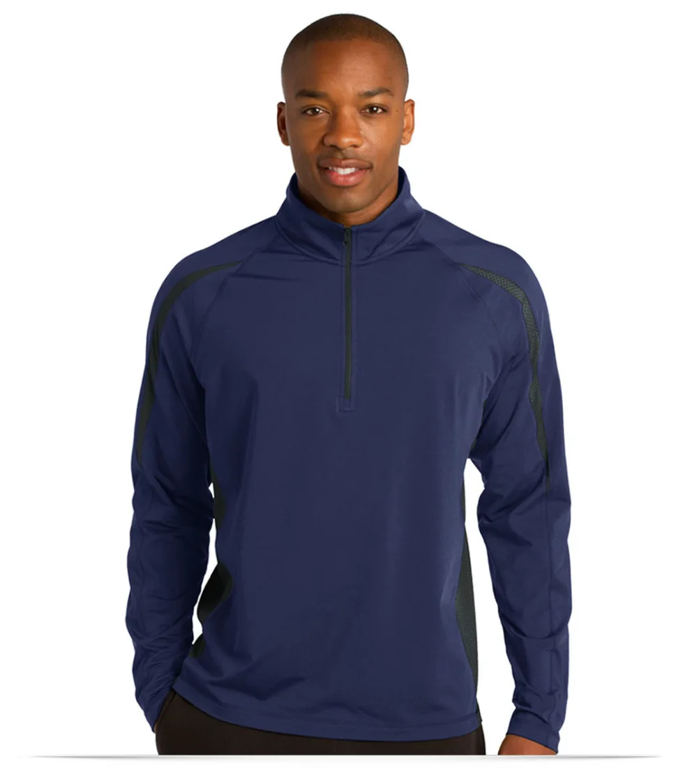 Customize Sport-Tek 1/2-Zip Colorblock Pullover