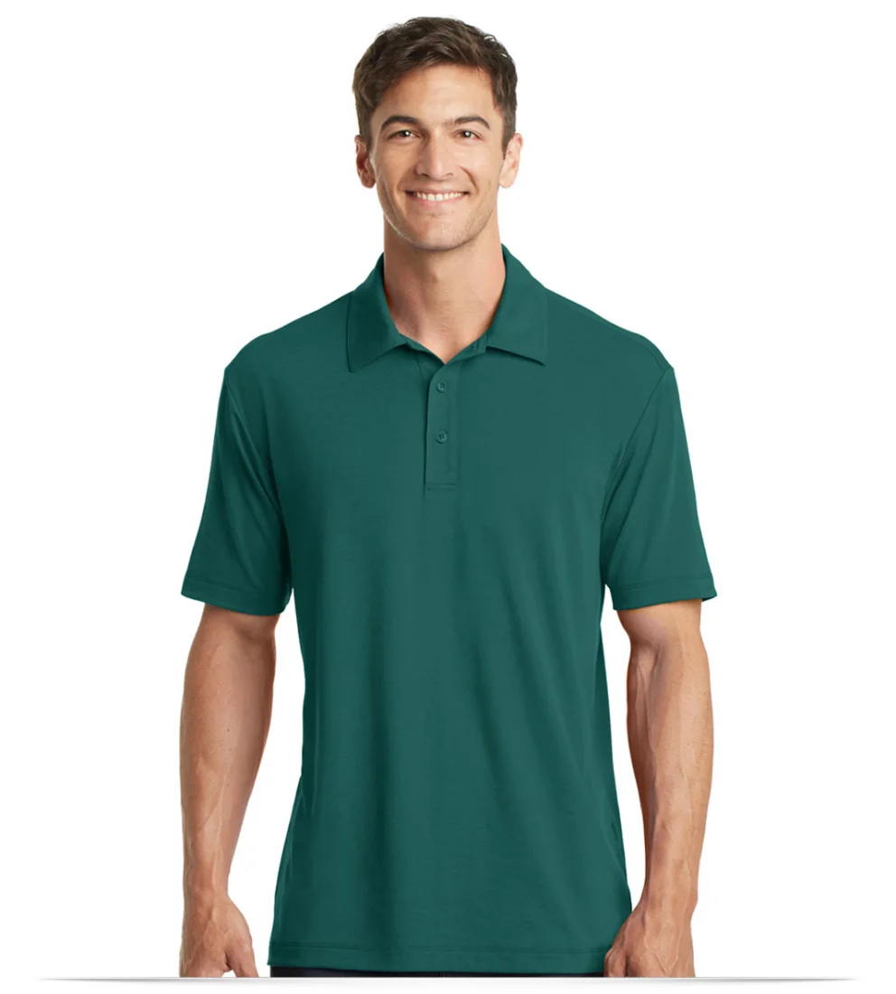 Customize Port Authority Cotton Performance Polo