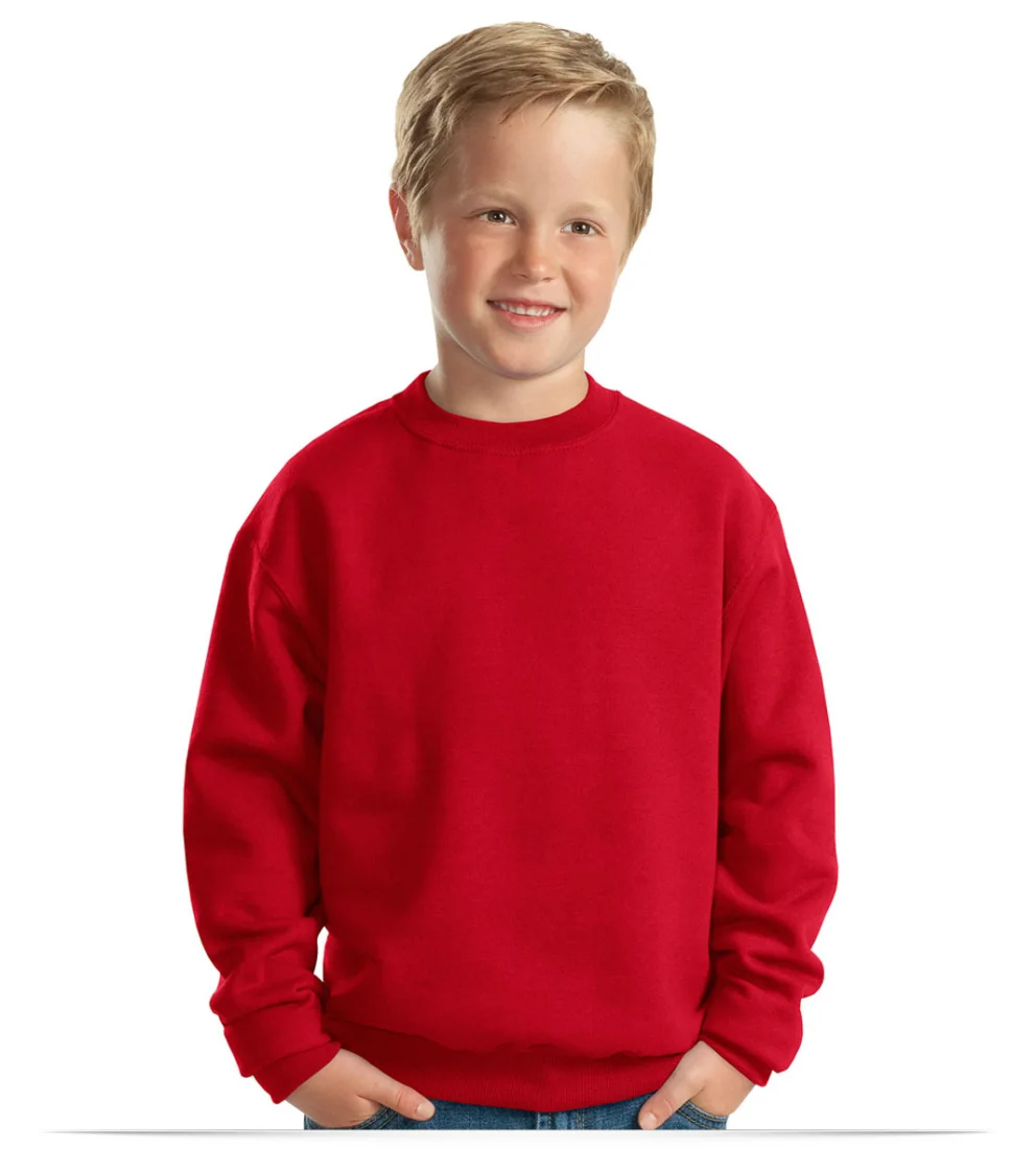 Custom Jerzees Youth Crewneck Sweatshirt
