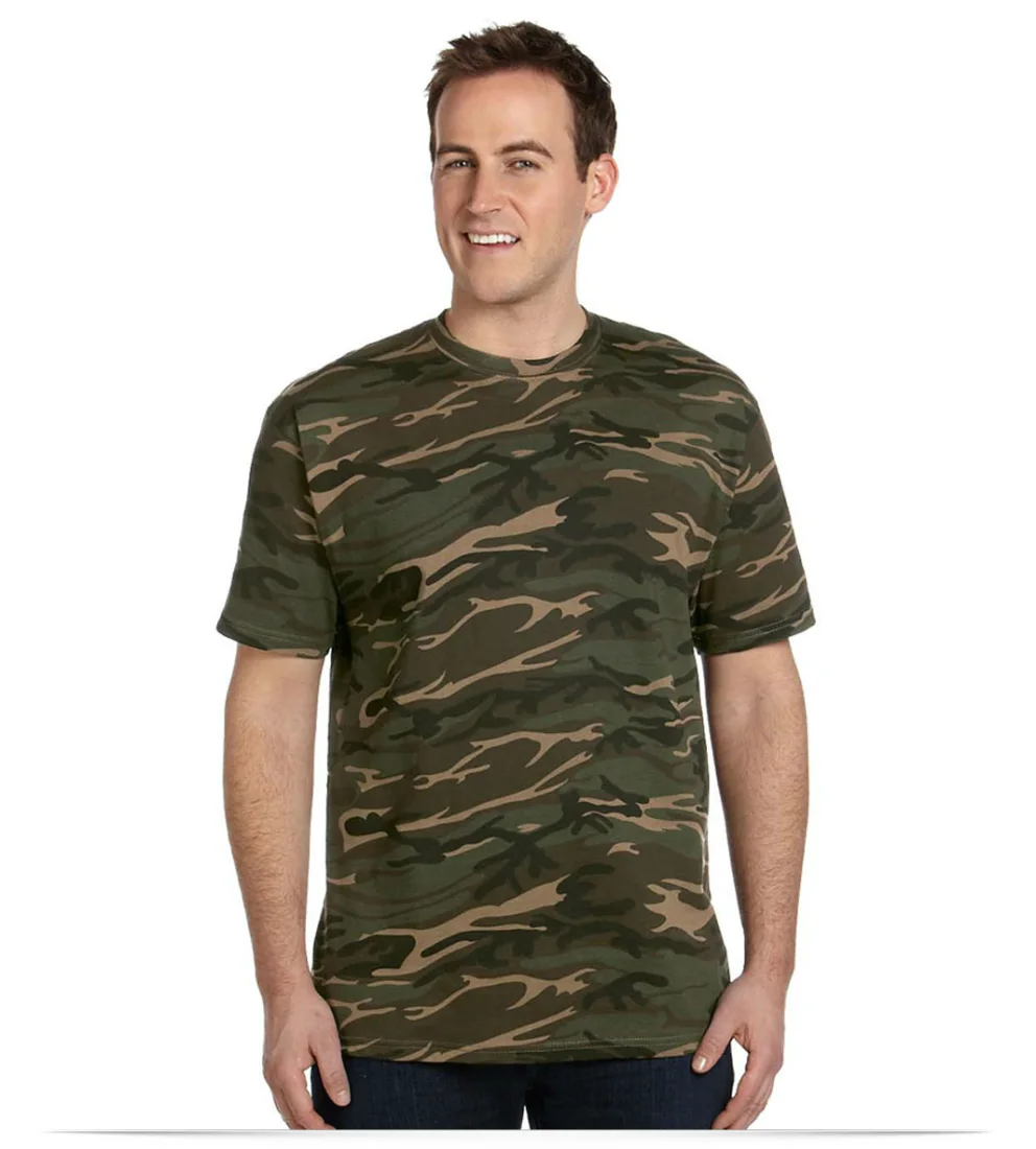 Anvil Midweight Camouflage T-Shirt