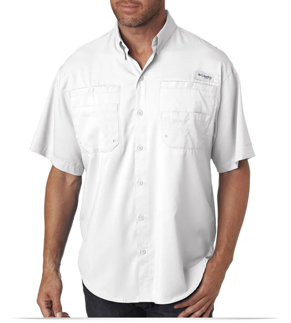 Custom Columbia Men's Short-Sleeve Shirt