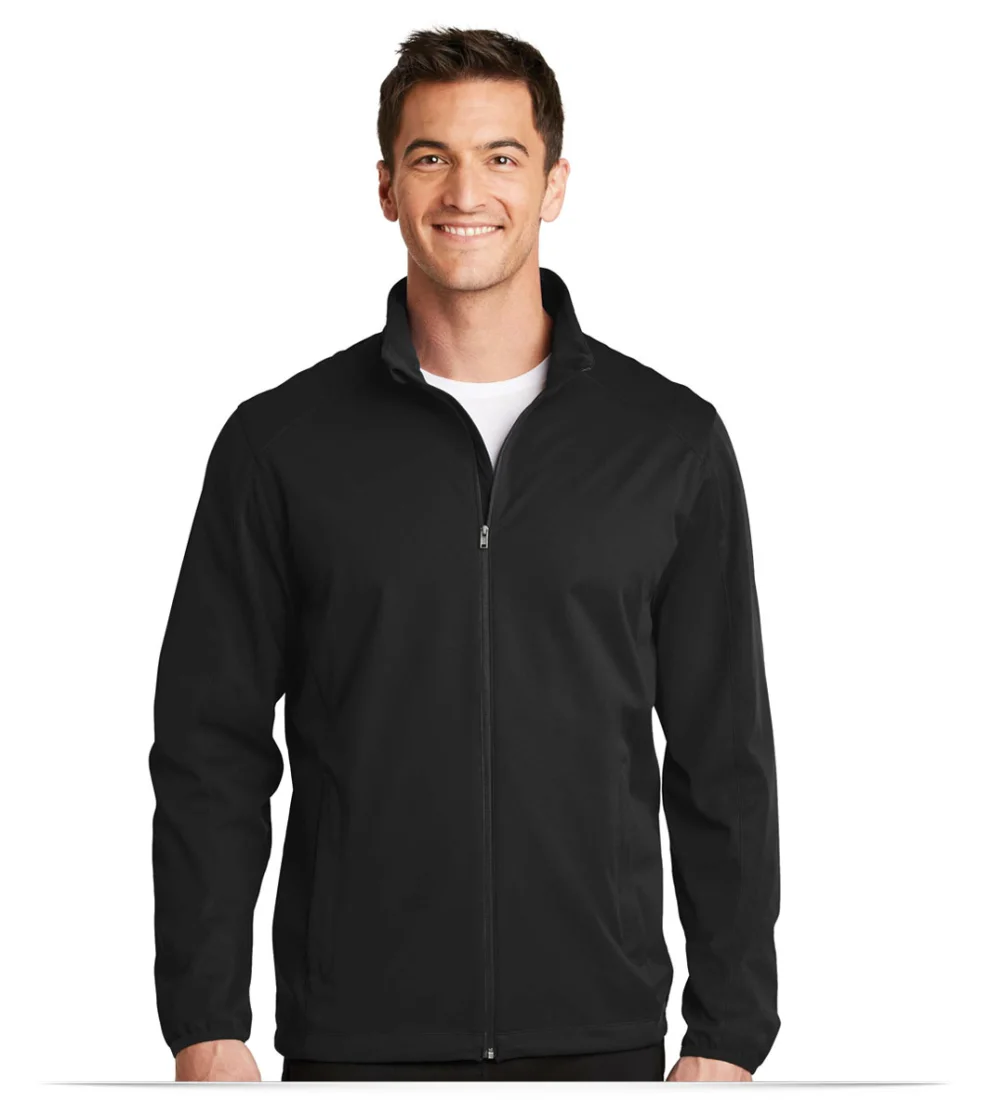 Custom Soft Shell Jackets with Embroidery for Men