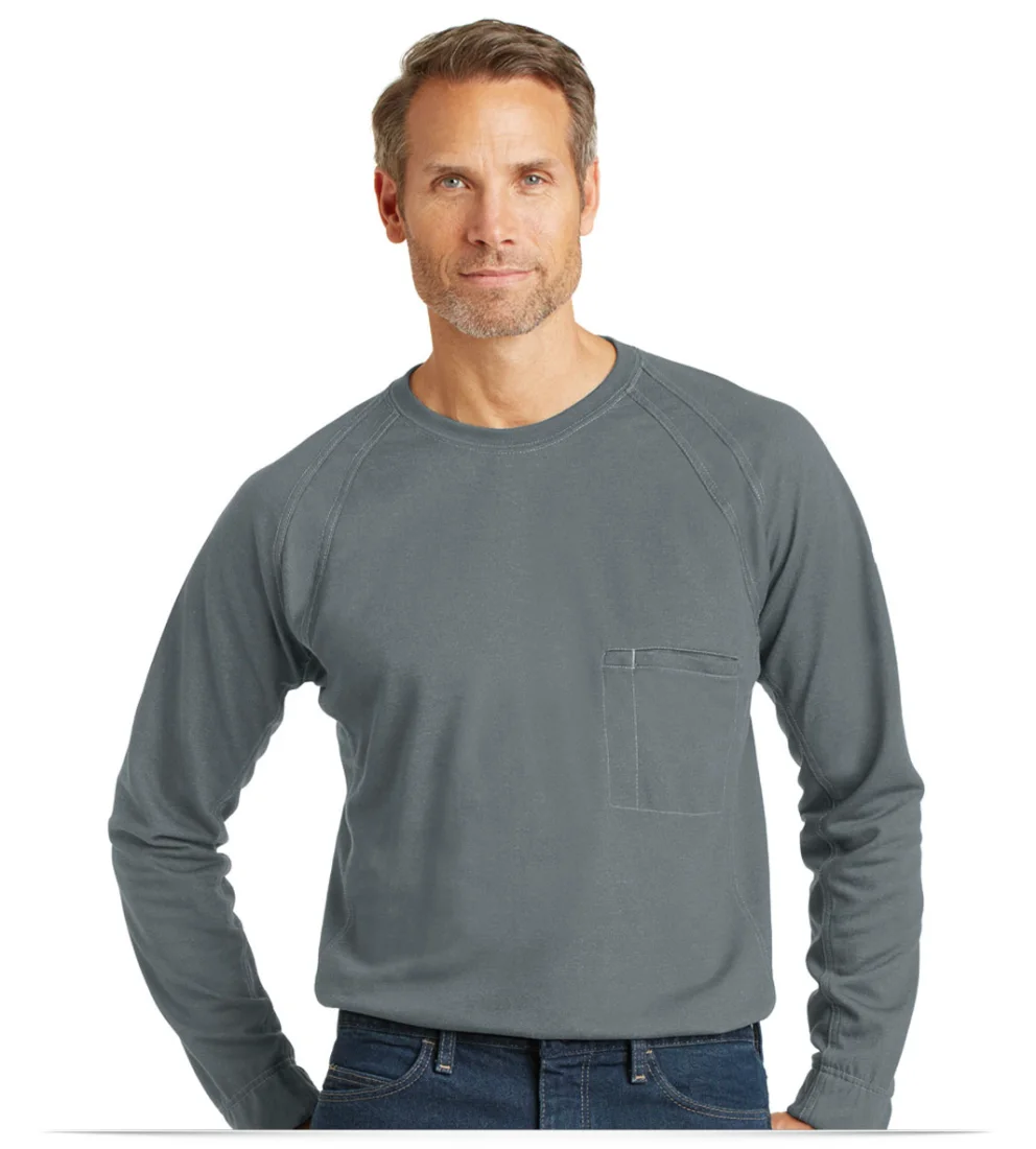 Customized Logo Long Sleeve Shirts Printed
