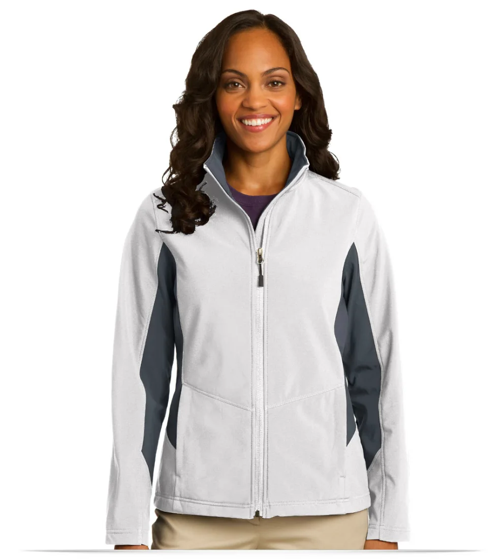 Port Authority Ladies Core Colorblock Soft Shell Jacket