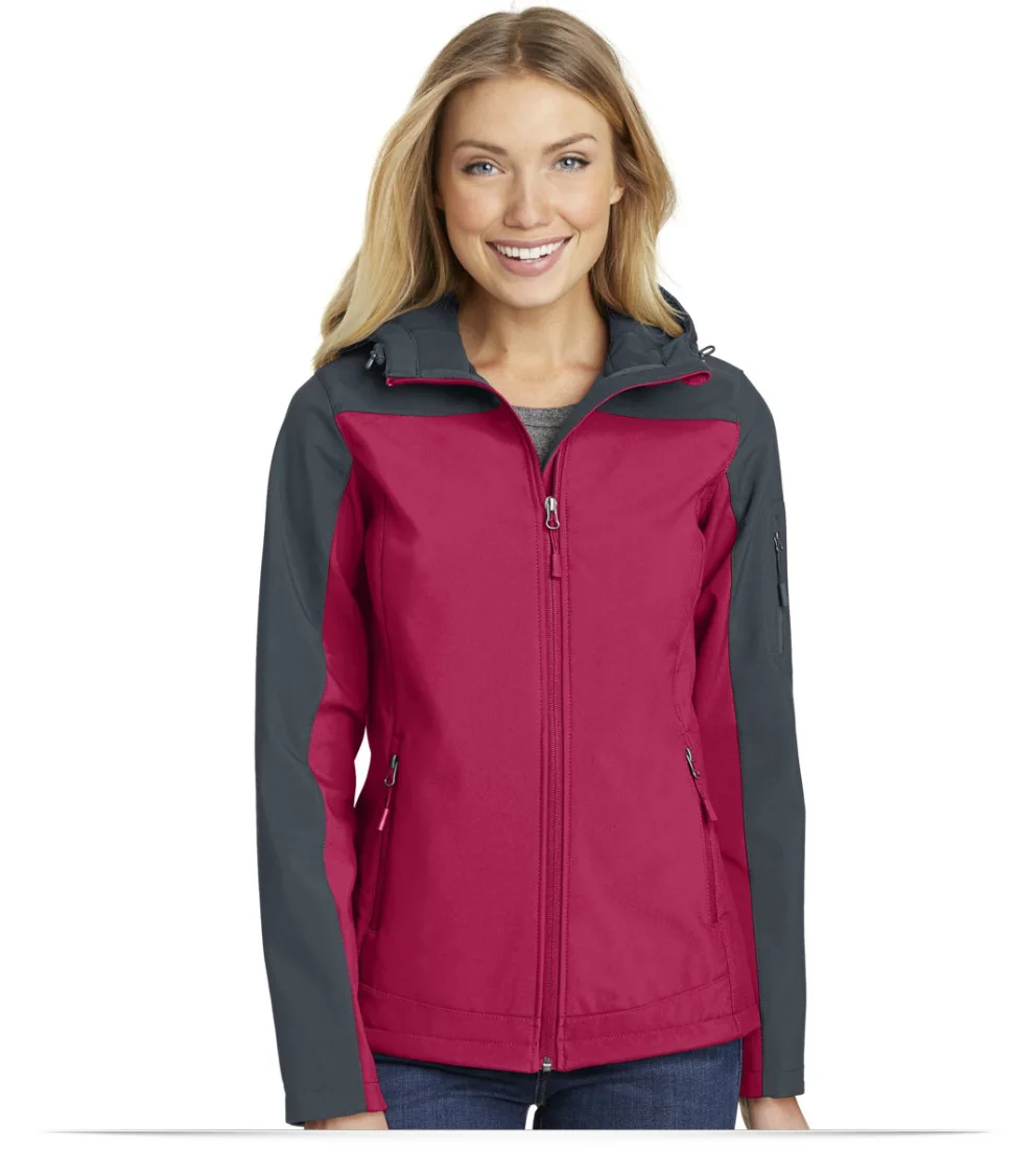 Ladies Hooded Core Soft Shell Jacket