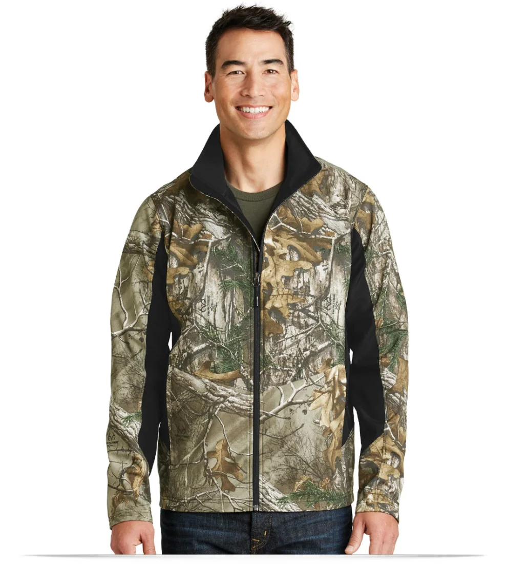 Port Authority Camouflage Colorblock Soft Shell