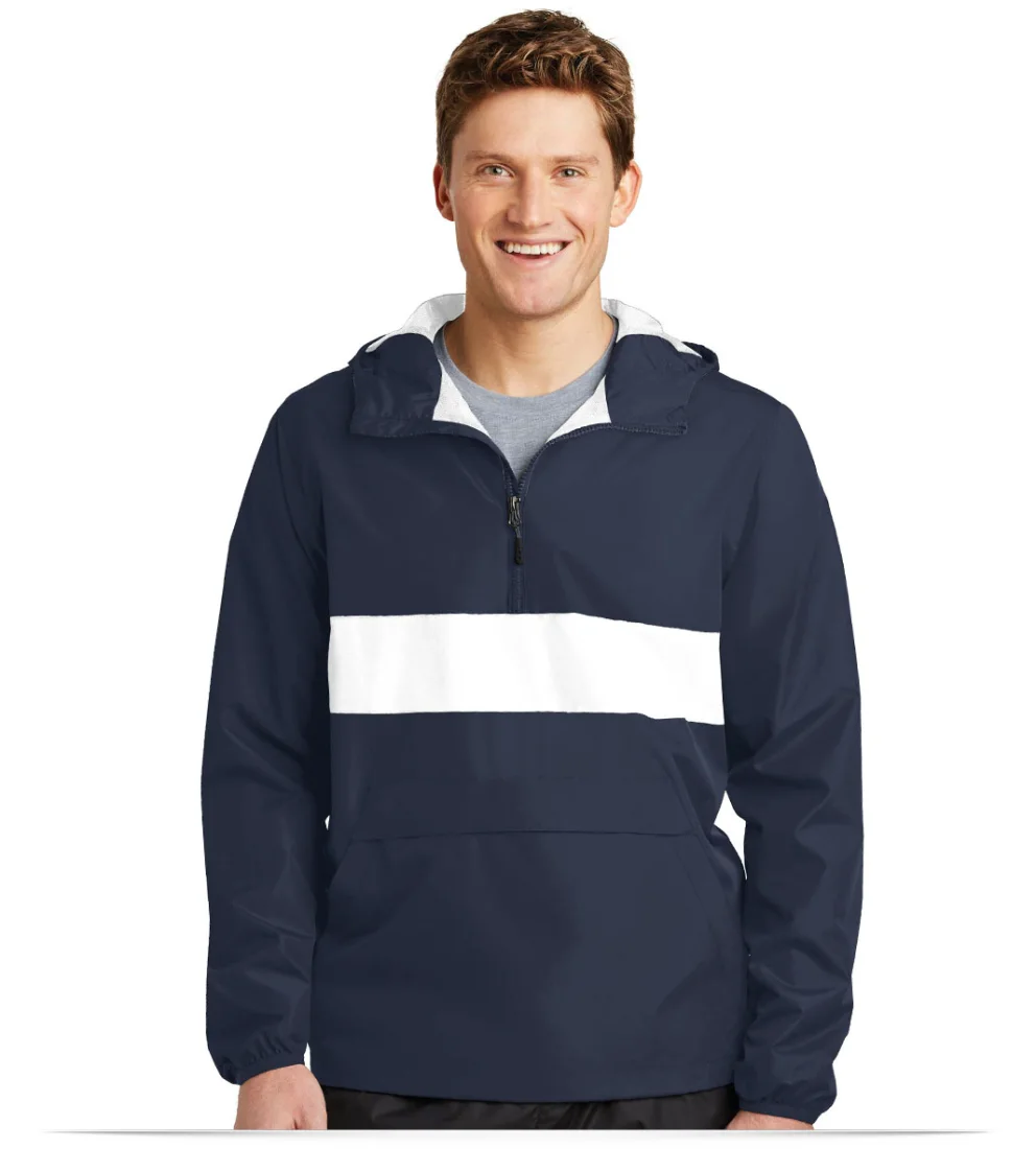 Sport-Tek Zipped Pocket Anorak